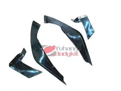 Carbon Fiber FRP Rear Decorative Stripe Bodykit for New 1989-1994 180SX RPS13 Rocket Bunny RB V2 Bumper Canard Splitter Black
