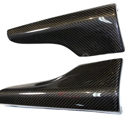 For 2001-2007 Lancer Evolution 7 8 9 EVO 7-9 Side Skirt Addon Spat 2 Pcs Carbon Fiber Black Yuhang
