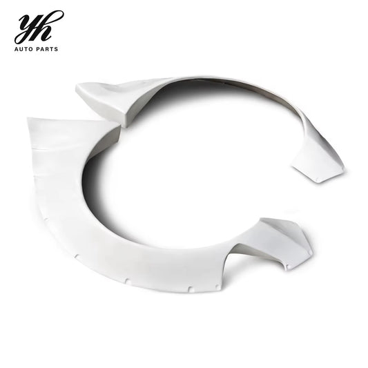 Yuhang for 1999-2002 S15 Silvia Rocket Bunny Style for Carbon Fiber High Polished Black Rear Fender FRP