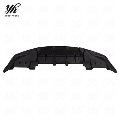 For 1999-2002 Skyline R34 GTR OEM Style Polished Black Front Bumper Bottom Lip with Under Tray Carbon Fiber