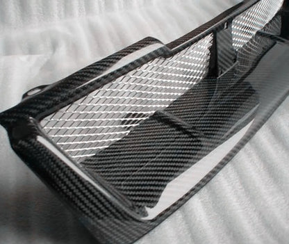 YH Auto Spare Part Carbon Fiber OEM Style Front Bumper Grille Black for 1995-1998 Skyline R33 GTR (Easy Installation