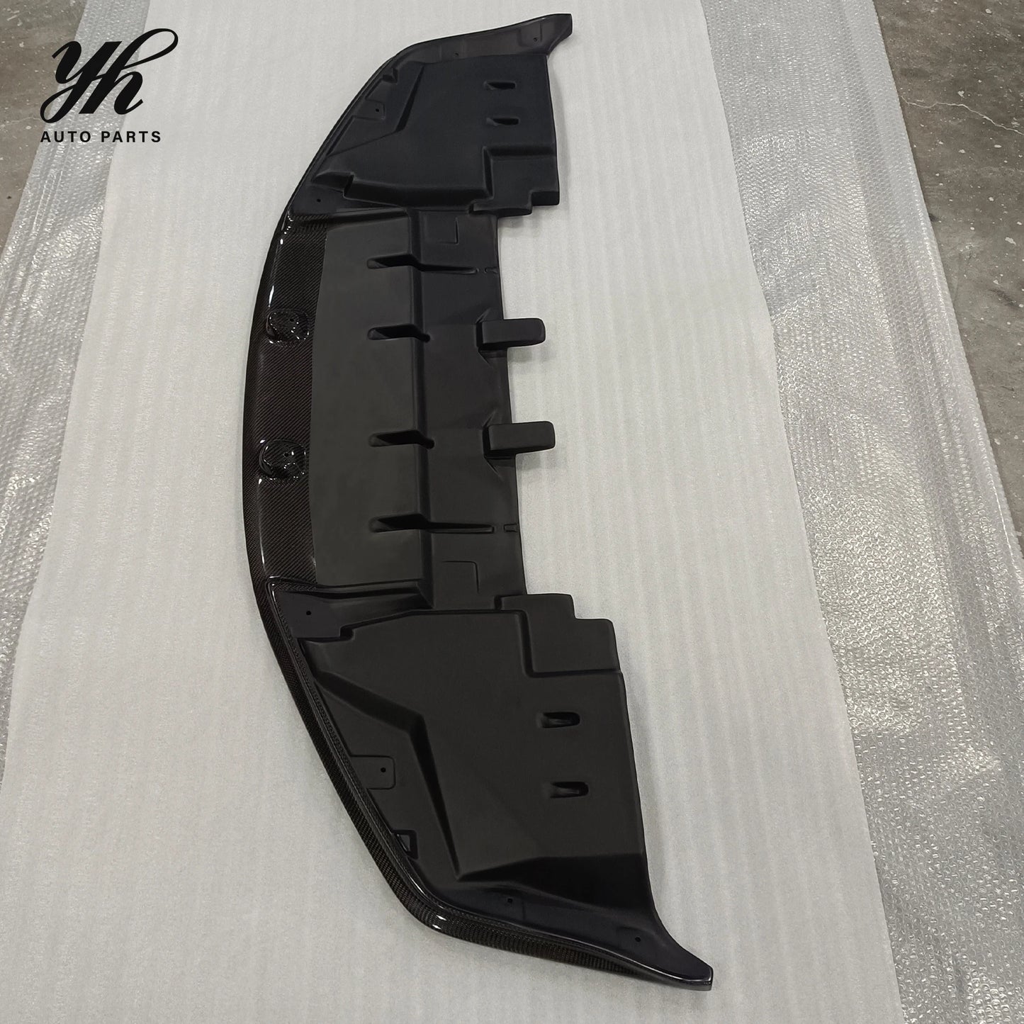 For 1999-2002 Skyline R34 GTR OEM Nismo Z-tune Carbon Fiber Front Bumper Bottom Lip Splitter Valance with CF  Diffuser