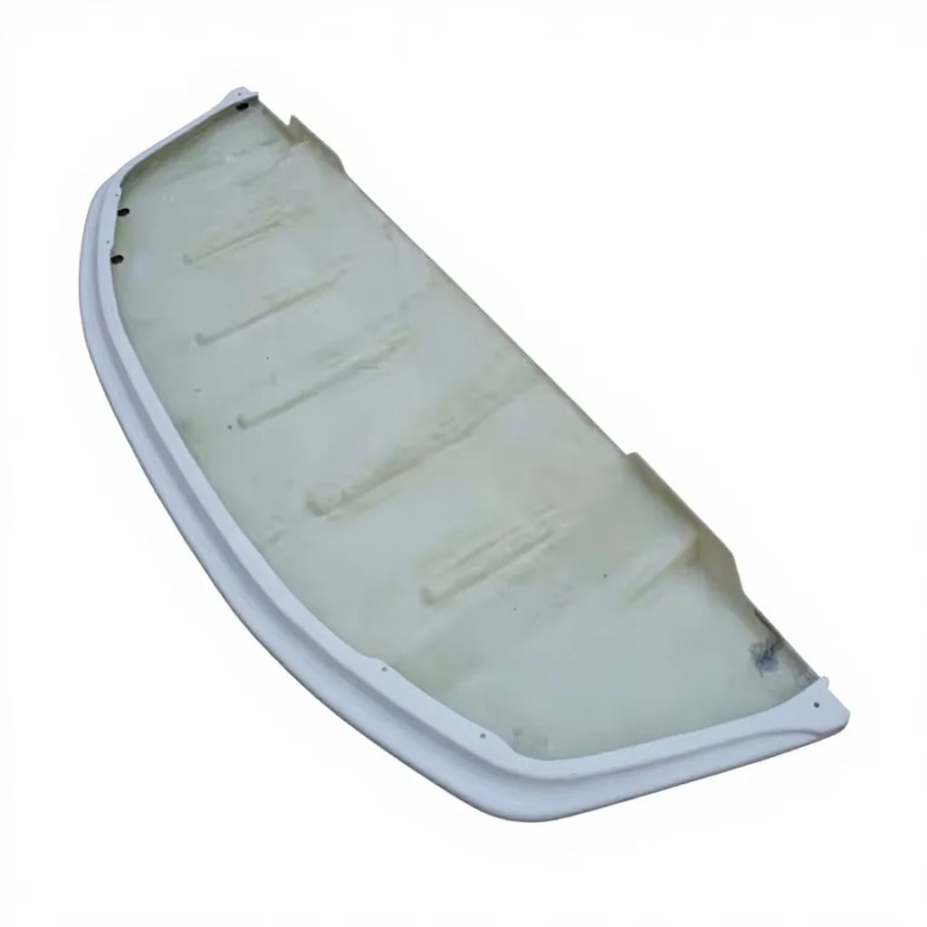 YH White Glass Fiber GTR AB Flug Style Front Lip with Under-Tray for Skyline R32 (Retrofit/Upgrade)