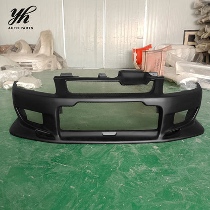 New High Quality Car Accessories Bodykit Glass Fiber FRP Front Bumper with High Gloss Finish for EVOLUTION EVO 7 C-West