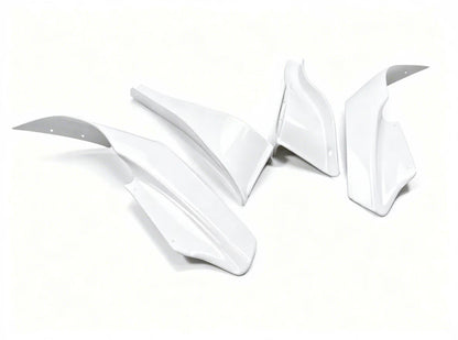 Bodykit Carbon Fiber CF Front Bumper Canard Splitter Valance 4pcs for Skyline R33 GTR Border