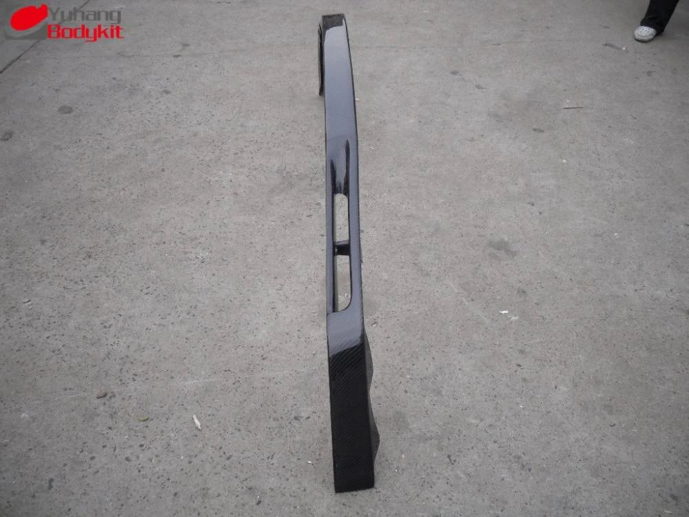 Nis Style 3K Twill Carbon Fiber Front Lip Spoiler Splitter Bumper Apron for Nissan Skyline GT-R GTR R34 BNR34 Tuning