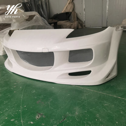 High-Quality Brand-new Benuine Fiberglass Front Bumper, Modified Auto Parts Compatible with RX-8 RX8