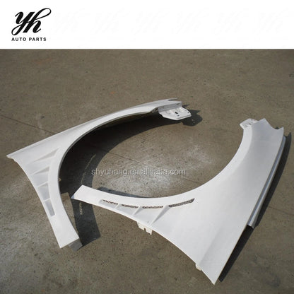 FRP Front Fender Vented Wing Left Right Pair for Volkswagen VW Scirocco R Cup Racing Body Parts 2008-2017 Kit Accessories