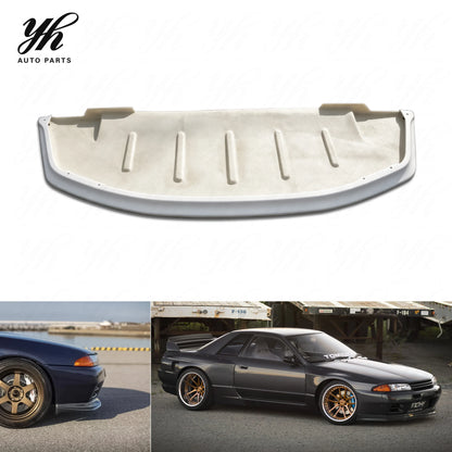 Glass Fiber GTR AB-Flug Style Front Lip with Under-Tray for R32 FRP/carbon