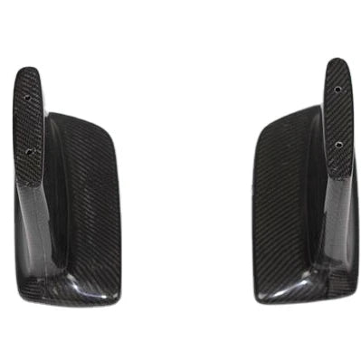 Skyline BNR34 R34 GTR Jun Carbon Fiber Rear Spoiler Base Leg (20.5cm) Black 3k Twill Weave High Gloss