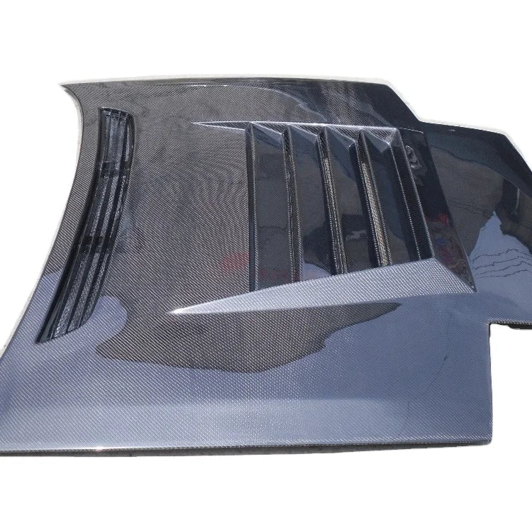 For RX7 FC Dmax Style Carbon Fiber Engine Hood Bonnet