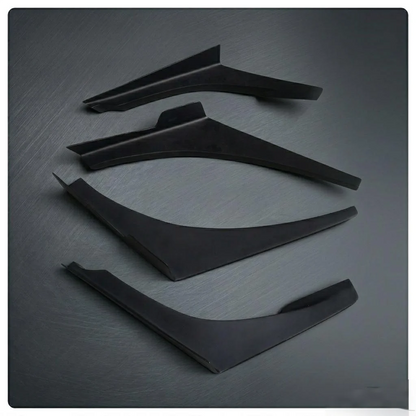 4pcs FRP Track Canards for Lancer Evolution 7-9 EVO Custom Performance Enhancement Model
