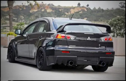 YH Brand High Quality Carbon Fiber OEM Style Single Deck High Gloss Black Rear Spoiler Made China for Mitsubishi Lancer Evo 10