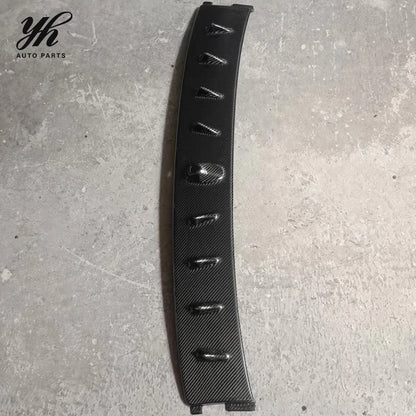 Glossy Carbon Fiber Vortex Generator Roof Spoiler Shark Fin Wing for Mitsubishi Lancer Evolution EVO 7 8 9 CT9A Tuning