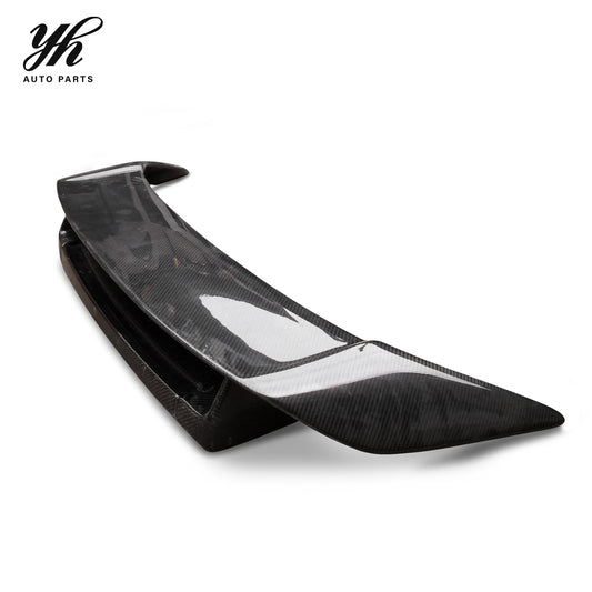 For 2002-2008 350Z Z33 NI Version 1 Style High Quality Carbon Fiber Single Deck Rear Trunk Spoiler Wing