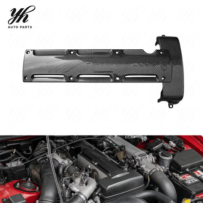 1993-1998 Supra MK4 2JZ Engine Plug Cover 2JZ NON-VVTI Carbon Fiber