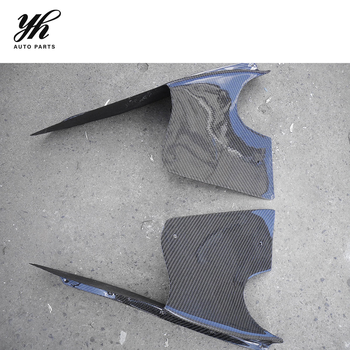 High Quality Carbon Fiber Body Kit Front Bumper Canard for 1992-1997 RX7 FD3S RE-GT