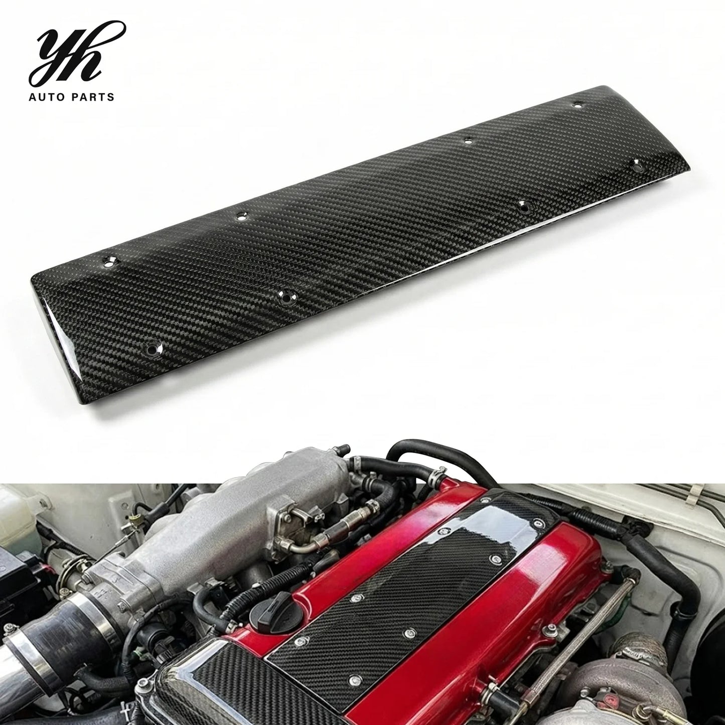 Carbon Fiber S13 PS13 RPS13 180SX 240SX CA18DET Plug Cover CF