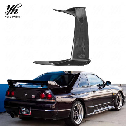 Carbon Fiber Double Deck Bodykit FIT for 1994-1997 SKYLINE BNR33 R33 GTR OEM REAR TRUNK SPOILER WING