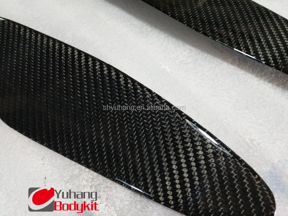 For R33 GTR Rear Spoiler End  Carbon Fiber Without Letters CF