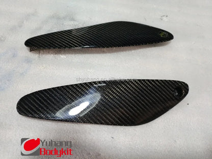 For R33 GTR Rear Spoiler End  Carbon Fiber Without Letters CF