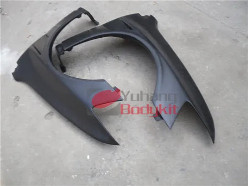 FRP Glass Fiber Black for Evolution EVO 8 9 Cyber VC Style Front Fenders Full Set +10mm Wider Mitsubishi