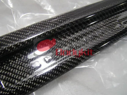 High Quality Brand Auto Accessories Body Kit SKYLINE BNR34 R34 GTT GTR Door Sill Kick Panel Kits Black Carbon Fiber 2008- 1