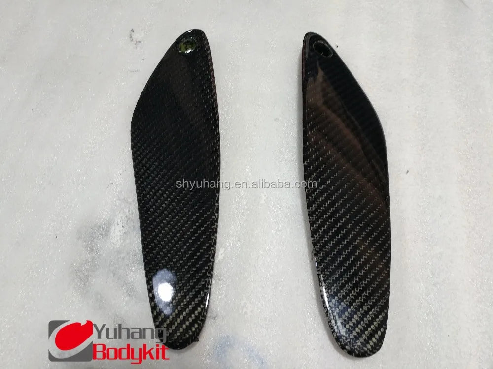 For R33 GTR Rear Spoiler End  Carbon Fiber Without Letters CF