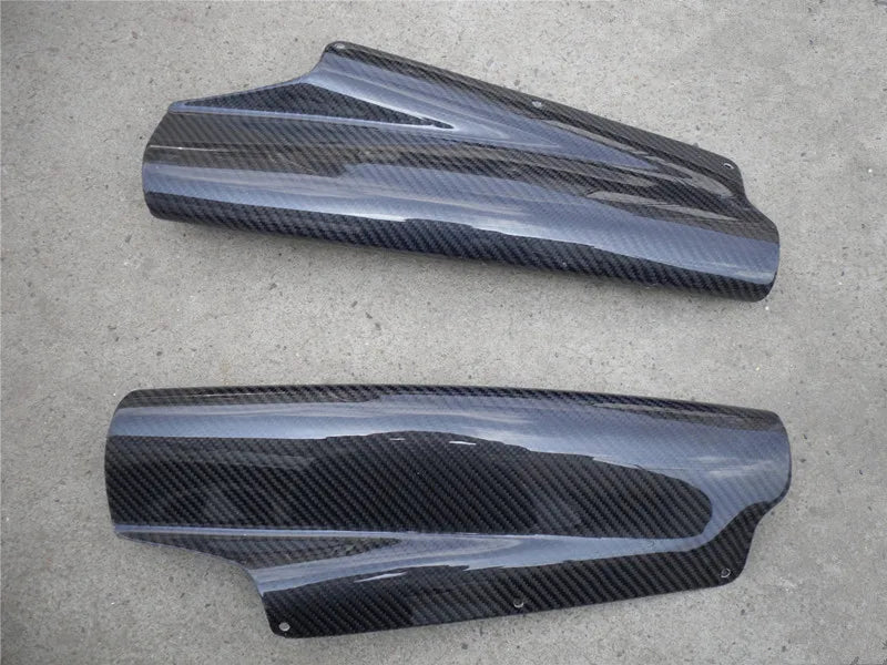For R32 GTR TS Top-Secret Carbon Fiber Rear Diffuser Vortex Add 2pcs