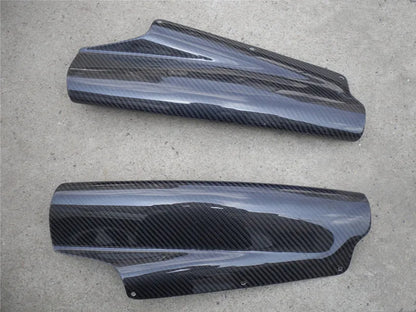 For R32 GTR TS Top-Secret Carbon Fiber Rear Diffuser Vortex Add 2pcs