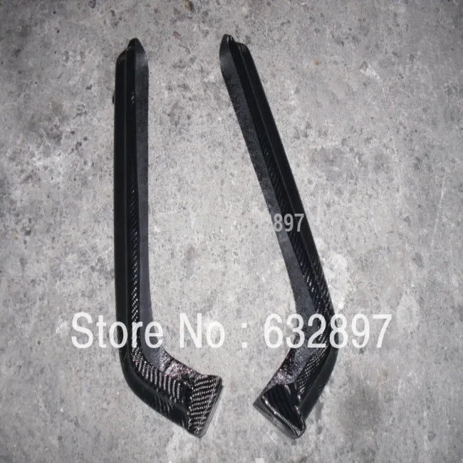 For Skyline R34 GTR Carbon Fiber Rear Bumper Extensions (Pair)