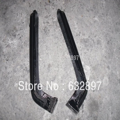 For Skyline R34 GTR Carbon Fiber Rear Bumper Extensions (Pair)