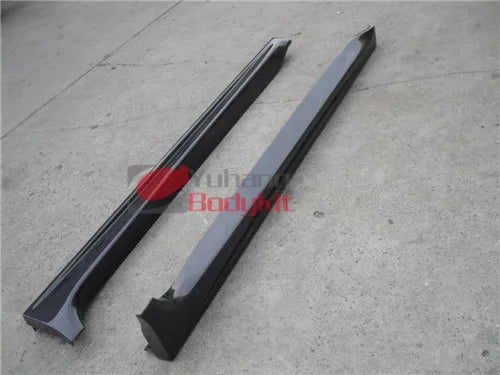 YH Black Carbon Fiber Sexy Style Side Skirt for Mitsubishi Lancer Evolution EVO X 10 with