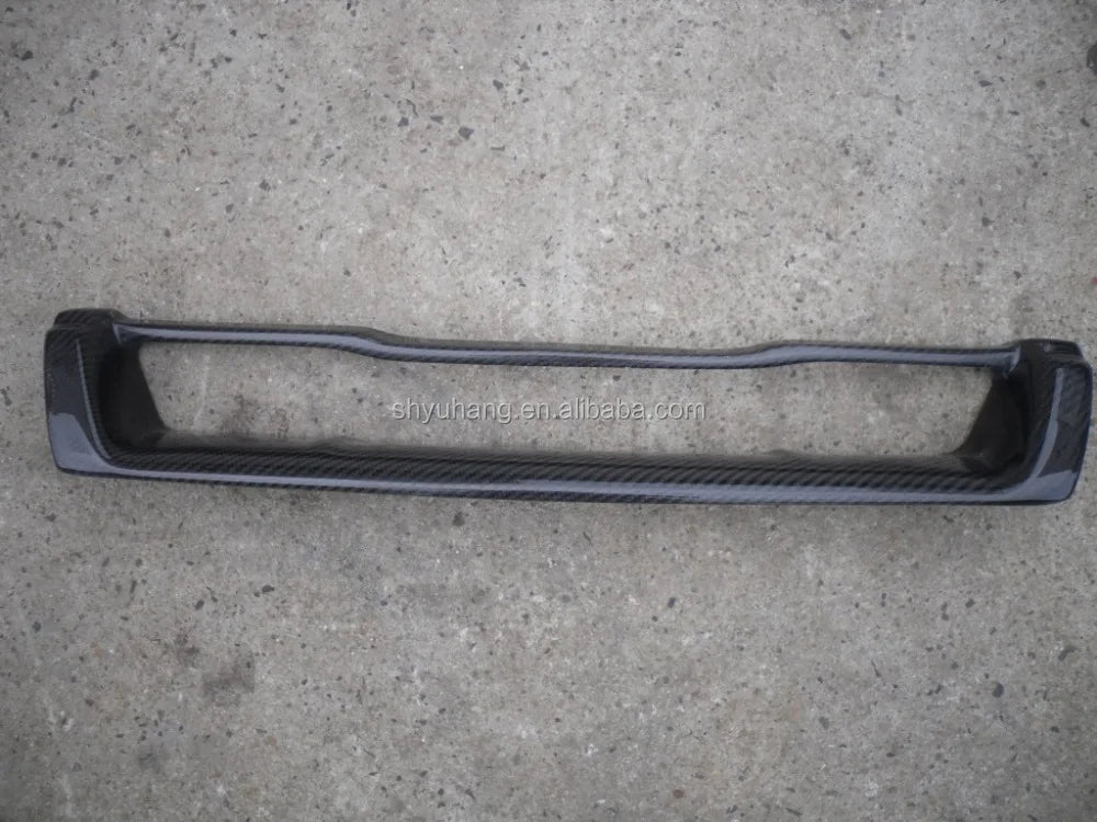 For R33 GTS Front Grill Grille CF Carbon Fiber