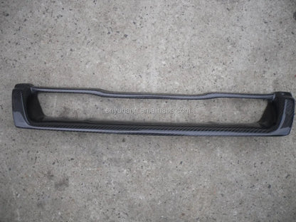 For R33 GTS Front Grill Grille CF Carbon Fiber