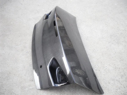 For Mitsubishi Lancer Evolution EVO X 1990-1991 High Quality YH Brand Black Carbon Fiber OEM Rear Trunk Boot Lid Tailgate