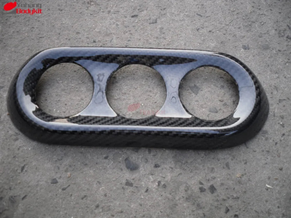 Auto Tuning Parts for 2008-2012 Lancer Evolution EVO 10 X Manual Surround and Air Con Cover Carbon Fiber