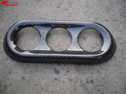 Auto Tuning Parts for 2008-2012 Lancer Evolution EVO 10 X Manual Surround and Air Con Cover Carbon Fiber