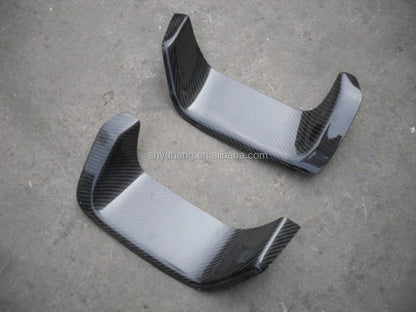 Carbon Fiber GRB STI Exhaust Heatshield Pair for Impreza (Black High Gloss Finish)