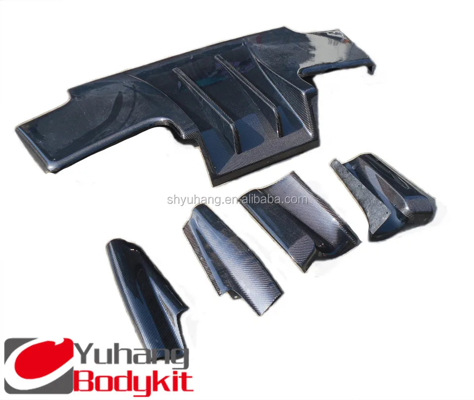 Rear Diffuser 7pcs CF for R32 GTR TS Carbon Fiber