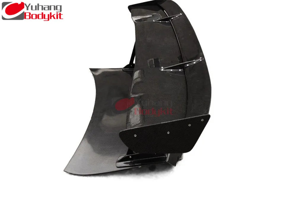 Carbon Fiber R35 1700mm Type-5 GT Rear Wing with Single Deck (Aluminium Stands 21cm/29cm/39cm Options)