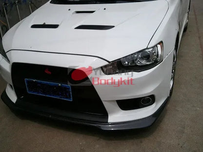For Lancer Evolution EVO 10 X  OEM Hood Bonnet Glass Fiber FRP