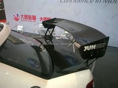 Yuhang GT Impreza GD WRX 7 8 9 GT 2002-2007 Carbon Fiber Rear Spoiler Wing Single Deck Black Subaru