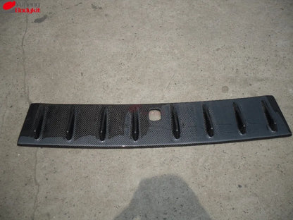For 2008-2012 Lancer EVO 10 X Non-SSS Vortex Generator Roof Spoiler (Fit Antenna Base Size 5x6cm) Carbon Fiber