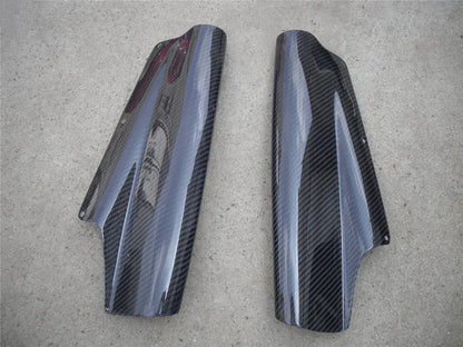 For R32 GTR TS Top-Secret Carbon Fiber Rear Diffuser Vortex Add 2pcs