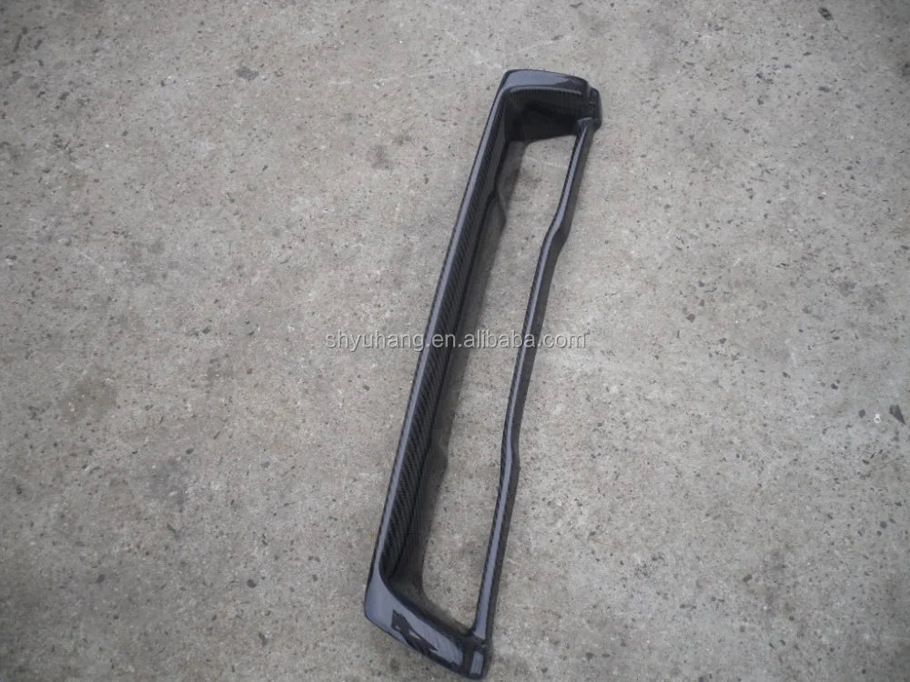 For R33 GTS Front Grill Grille CF Carbon Fiber