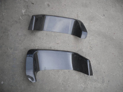 Carbon Fiber GRB STI Exhaust Heatshield Pair for Impreza (Black High Gloss Finish)