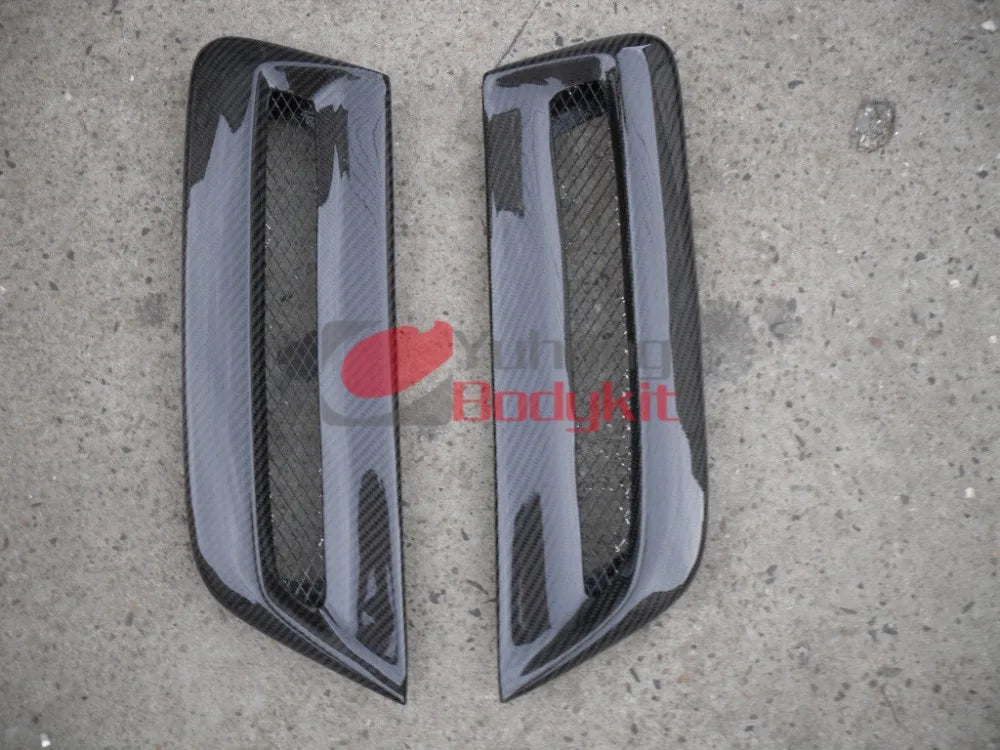 Chargespeed CF Carbon Fiber Bonnet Hood Scoop Vents 2008-2012 Lancer Evolution X EVO 10 CS Style Car Styling Body Parts