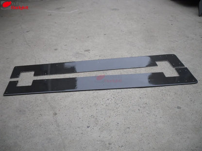 Sexy Style Side Skirt Extension Fit for 2008-2012 Evolution EVO X Carbon Fiber