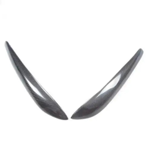 Black Skyline R34 Headlight Eye Lid Eyebrow (Glass Fiber & Carbon) for Nissan 100 NX 1993-1994